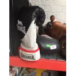 A pair of boxing gloves