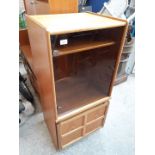 A Nathan teak hifi cabinet