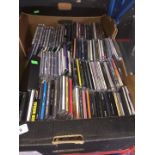 A box of CDs