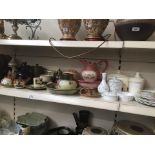 Various pottery and china