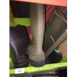 A box of wellies