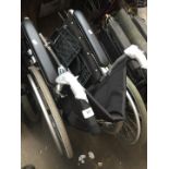 A Drive Devilbiss Healthcare folding wheelchair