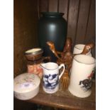 Various pottery