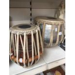 A pair of Bina Indian drums