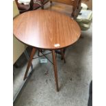 A round occasional table