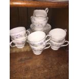 21 piece Duchess Tranquility tea set