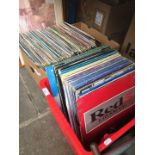 Two boxes of 12" singles