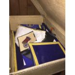 A suitcase of RAOB regalia and medals