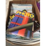 Box of 'Photo' magazines