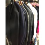 Fashion interest - Good collection of gentleman's jackets and suits, also gents morning suit,