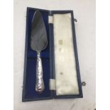 Cooper Ludlam silver handled cake server