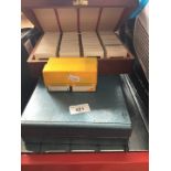 Two boxes of slides