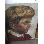 An oil on board by Vale, 1958, signed lower right, unframed.