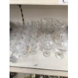 A collection of Tudor drinking glasses