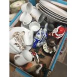 Box of crockery