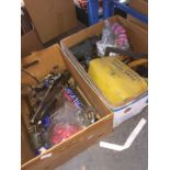 2 boxes of tools