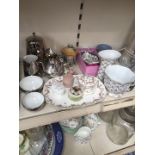 China etc and some Wedgwood jasper