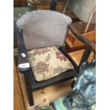 A vintage child's chair