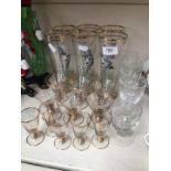 A small collection of drinking glasses