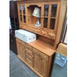 A large pine dresser