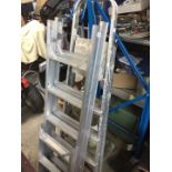 Aluminium loft ladder and stepladders