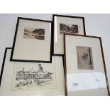 Four early 20th century prints