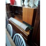 A McIntosh teak lounge display cabinet