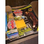 A box of Dr. Who comics (approx 50 editions inc first)