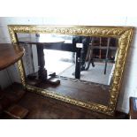 A brass bound mirror