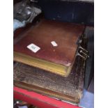 Two old photo albums