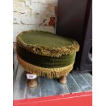 A small footstool.