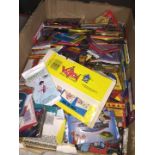 A collection of trading cards, etc.