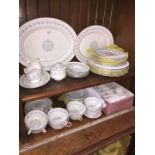 An Aynsley Diane and Lingate part dinner service, approx. 60 pieces.