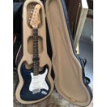 Westfield electric guitar with case