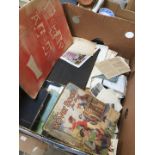 Box of ephemera