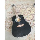 C Giant 6 string accoustic in case