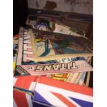 A box of comics