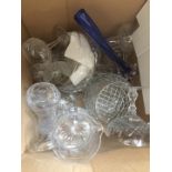 Box of glassware