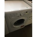 A Hotpoint washing machine.