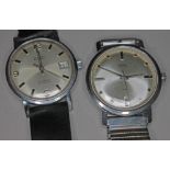 A vintage stainless steel Roamer Rotopower automatic wristwatch together with a vintage Summit