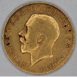 George V 1912 sovereign ONLY 12% BUYER'S PREMIUM (INCLUSIVE OF VAT) NORMAL ONLINE FEES MAY APPLY