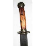 A Chinese short sword, Boxer Rebellion period, length 60cm.