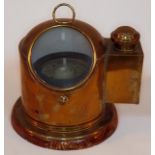 A ship's binnacle by Kelvin & Hughes.