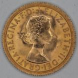 Elizabeth II 1963 sovereign ONLY 12% BUYER'S PREMIUM (INCLUSIVE OF VAT) NORMAL ONLINE FEES MAY APPLY