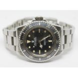 A 1981 Rolex Oyster Perpetual Submariner 5513 stainless steel wristwatch, serial number 6638147,