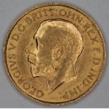 George V 1911 sovereign ONLY 12% BUYER'S PREMIUM (INCLUSIVE OF VAT) NORMAL ONLINE FEES MAY APPLY