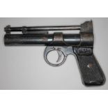 A Webley Junior .177 air pistol.