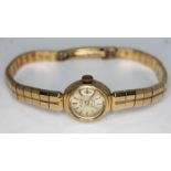 A 9ct gold Rotary wristwatch, gross wt. 17.5g.