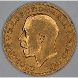 George V 1912 sovereign ONLY 12% BUYER'S PREMIUM (INCLUSIVE OF VAT) NORMAL ONLINE FEES MAY APPLY