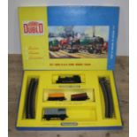 Hornby Dublo 2-Rail Electric Train Set 2008 0-6-0 Tank Goods Train.